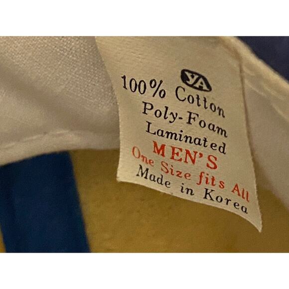 Vintage Edco Drilling Company Patch Hat Dad Cap Snapback Blue Cotton Foam Truck - Picture 9 of 11